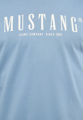 MUSTANG Shirt 'Asheville' in Blau
