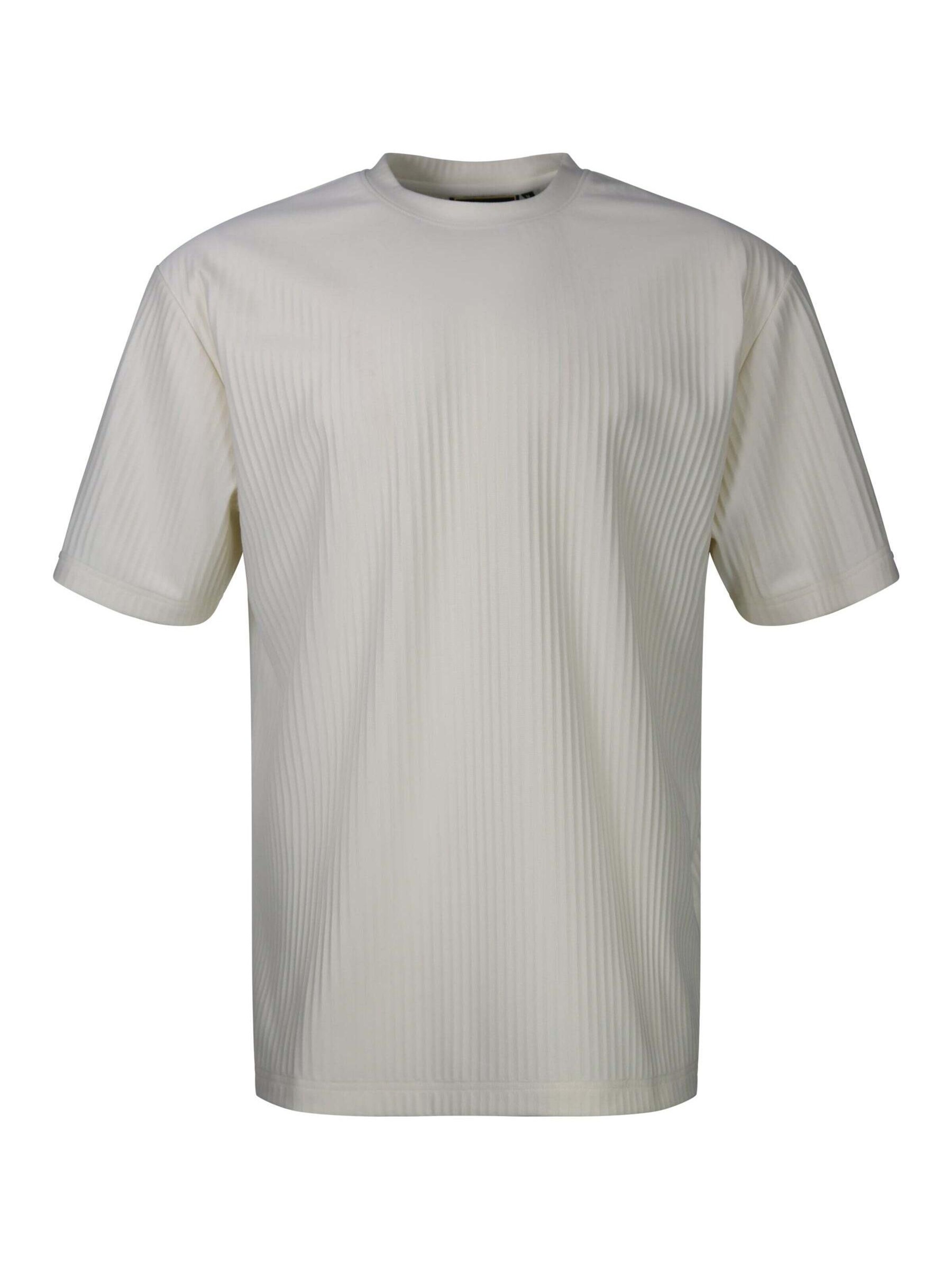 SikSilk Shirt 'Plisse' in Beige: front
