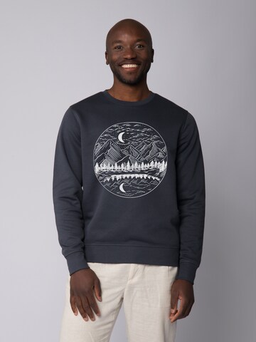 Watapparel Sweatshirt in Grijs: voorkant