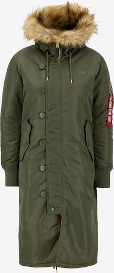 khaki ALPHA INDUSTRIES Téli parka, Termék nézet