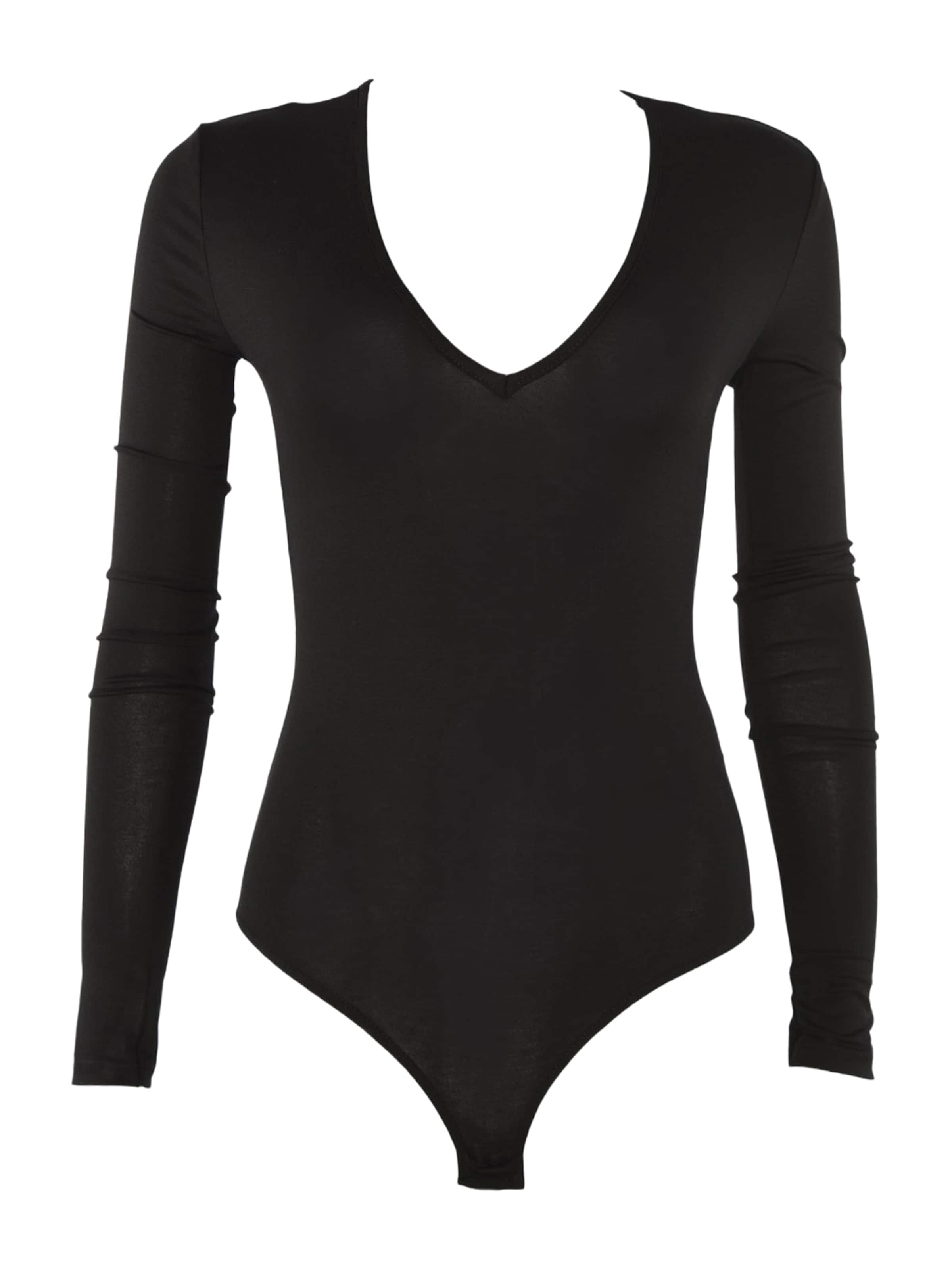 Trendyol - Body camiseta 'Body' en negro: frente