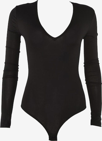 Trendyol - Body camiseta 'Body' en negro: frente
