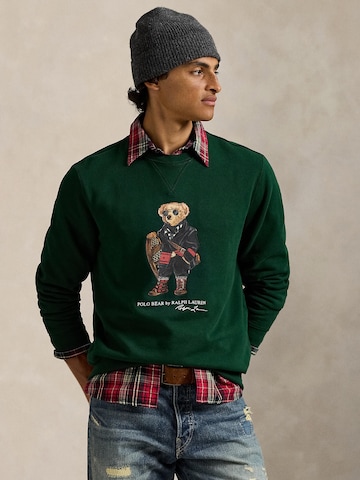 Felpa di Polo Ralph Lauren in verde: frontale