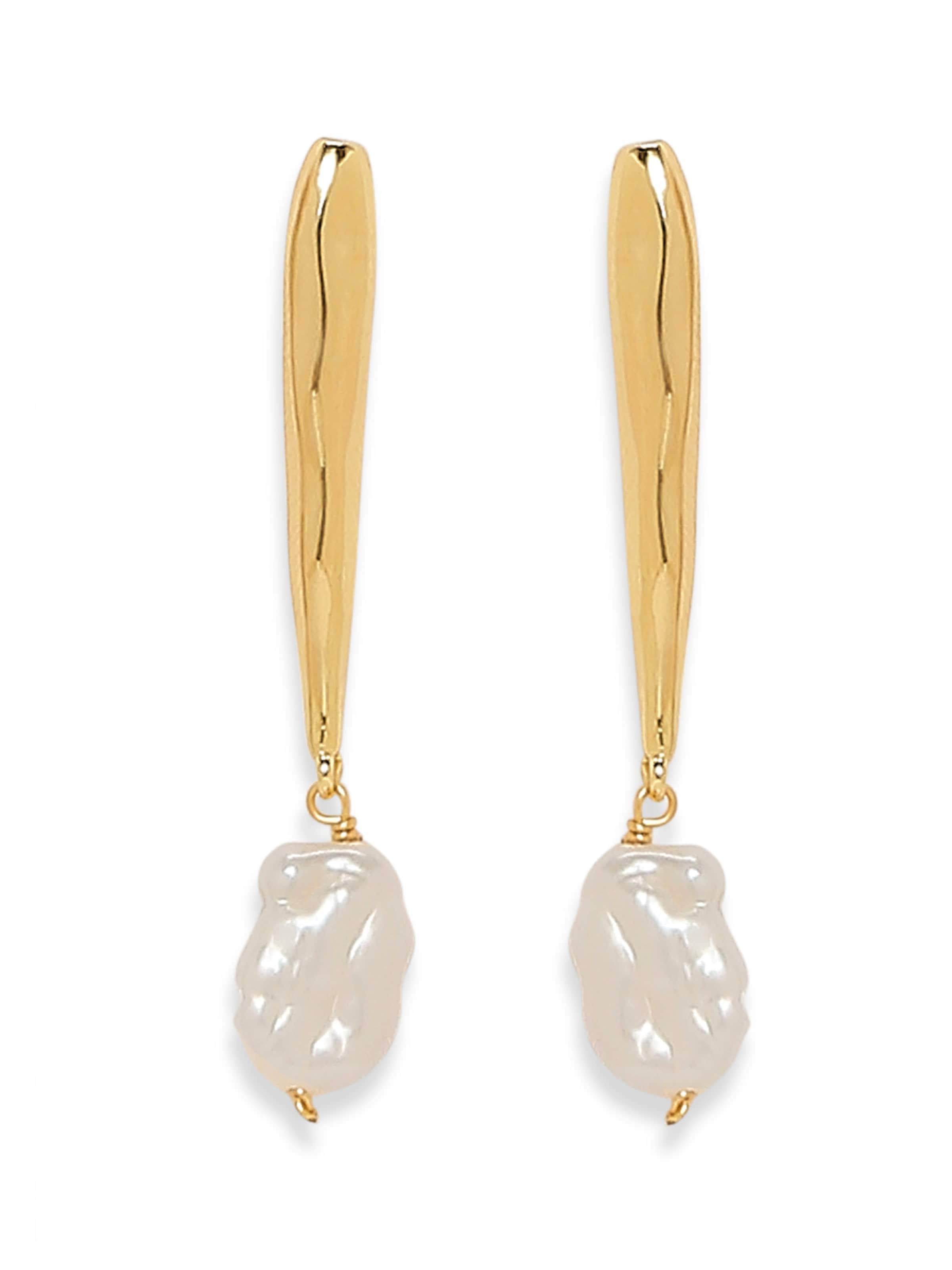 MISH Ohrringe 'Grace' in Gold: Vorderseite