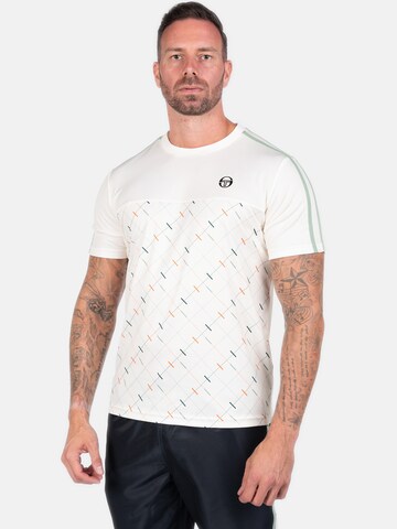 Sergio Tacchini Funktionsshirt 'Scotland' in Weiß: predná strana