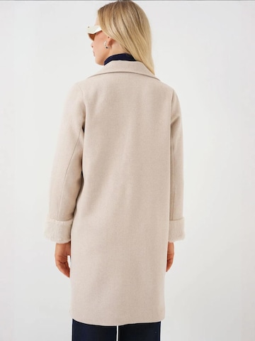 Bigdart - Sobretudo meia-estação em bege