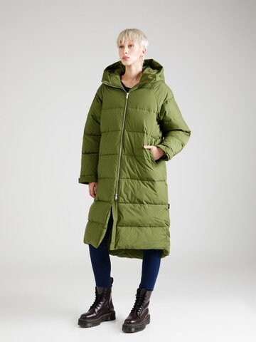 MAKIA Winter Coat 'Meera' in Green: front