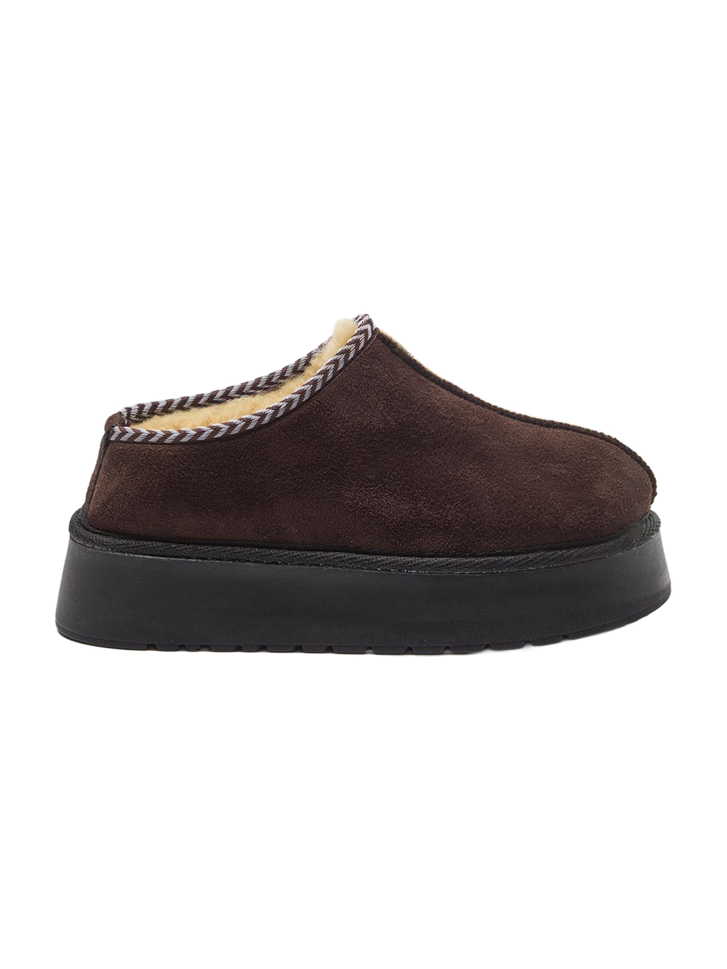 Sabots Trendyol en marron : devant