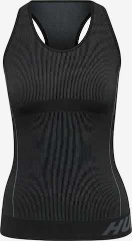 Hummel Sports Top in Black: front