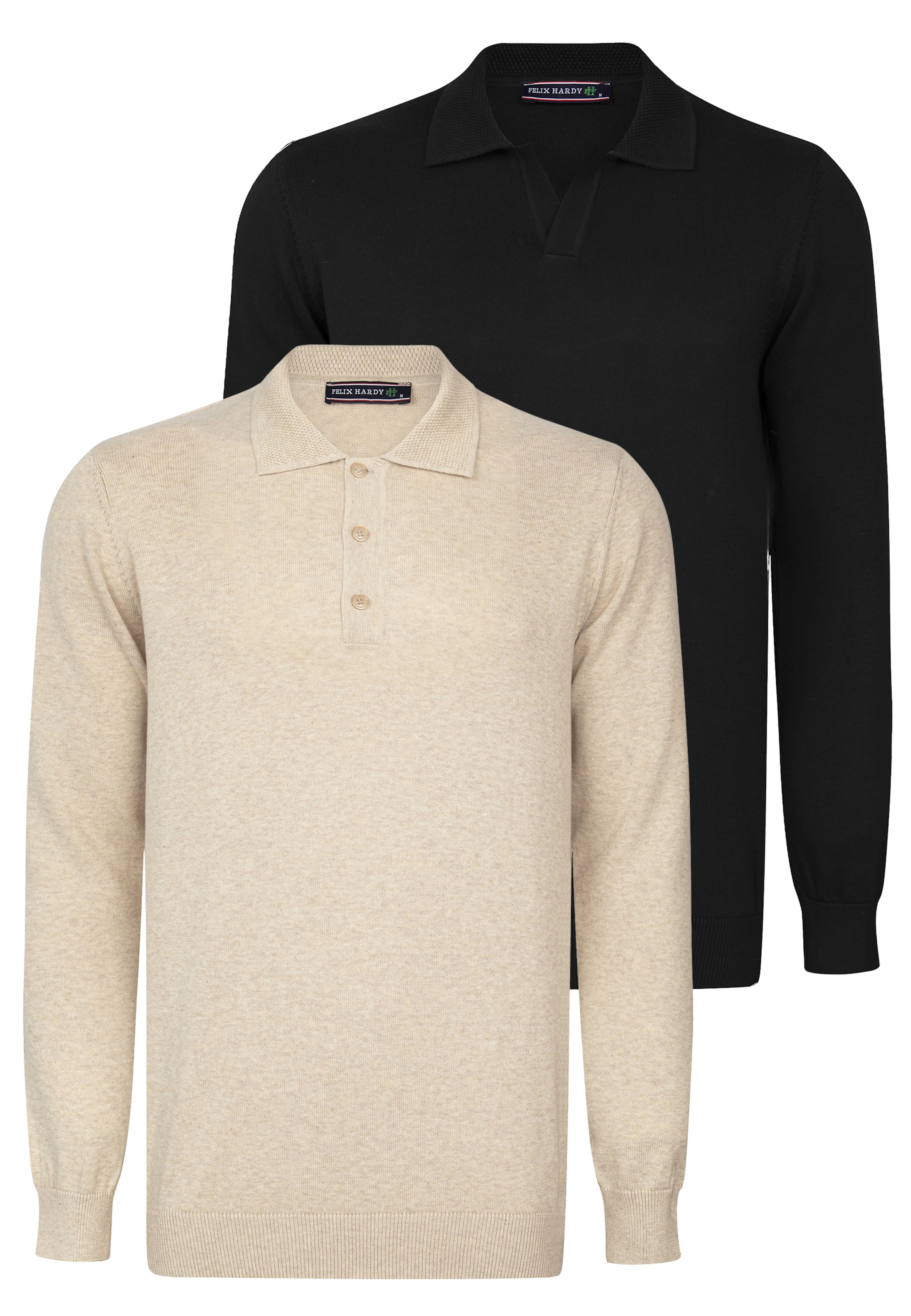 Felix HardyPulover - bež boja: prednji dio