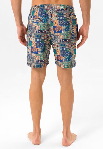 Jimmy Sanders Badeshorts in Mischfarben