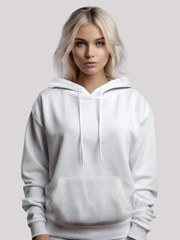 F4NT4STIC Sweatshirt in White: front