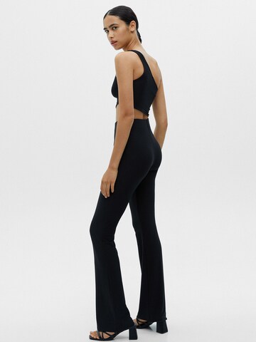 Pull&Bear Jumpsuit in Zwart