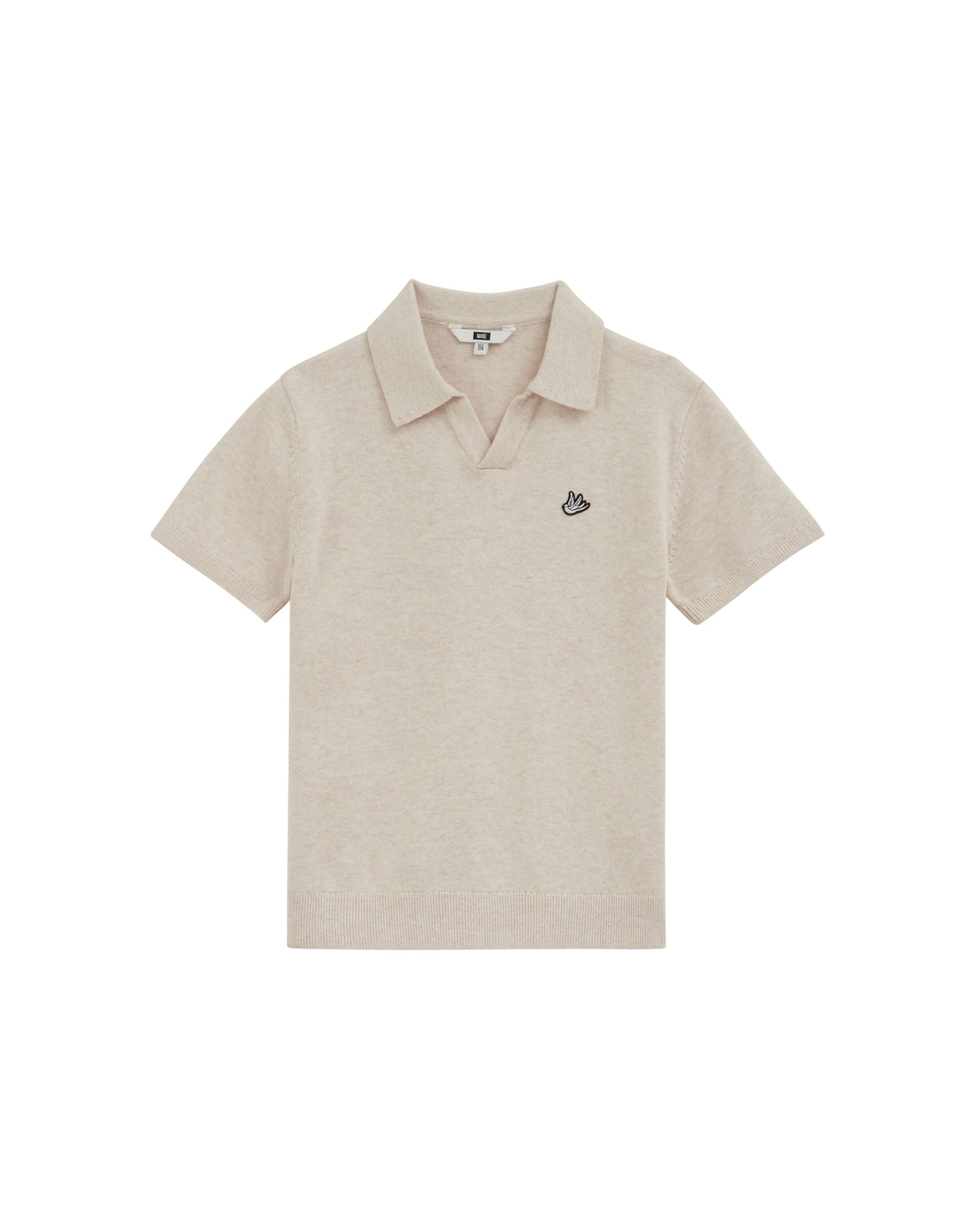 Tricou de la WE Fashion pe bej: față