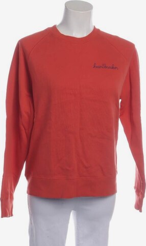 Maison Labiche Sweatshirt / Sweatjacke M in Orange: predná strana