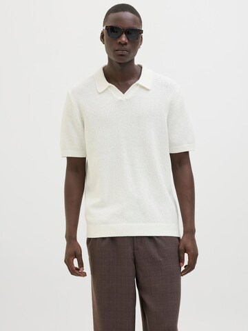 T-Shirt JACK & JONES en blanc : devant