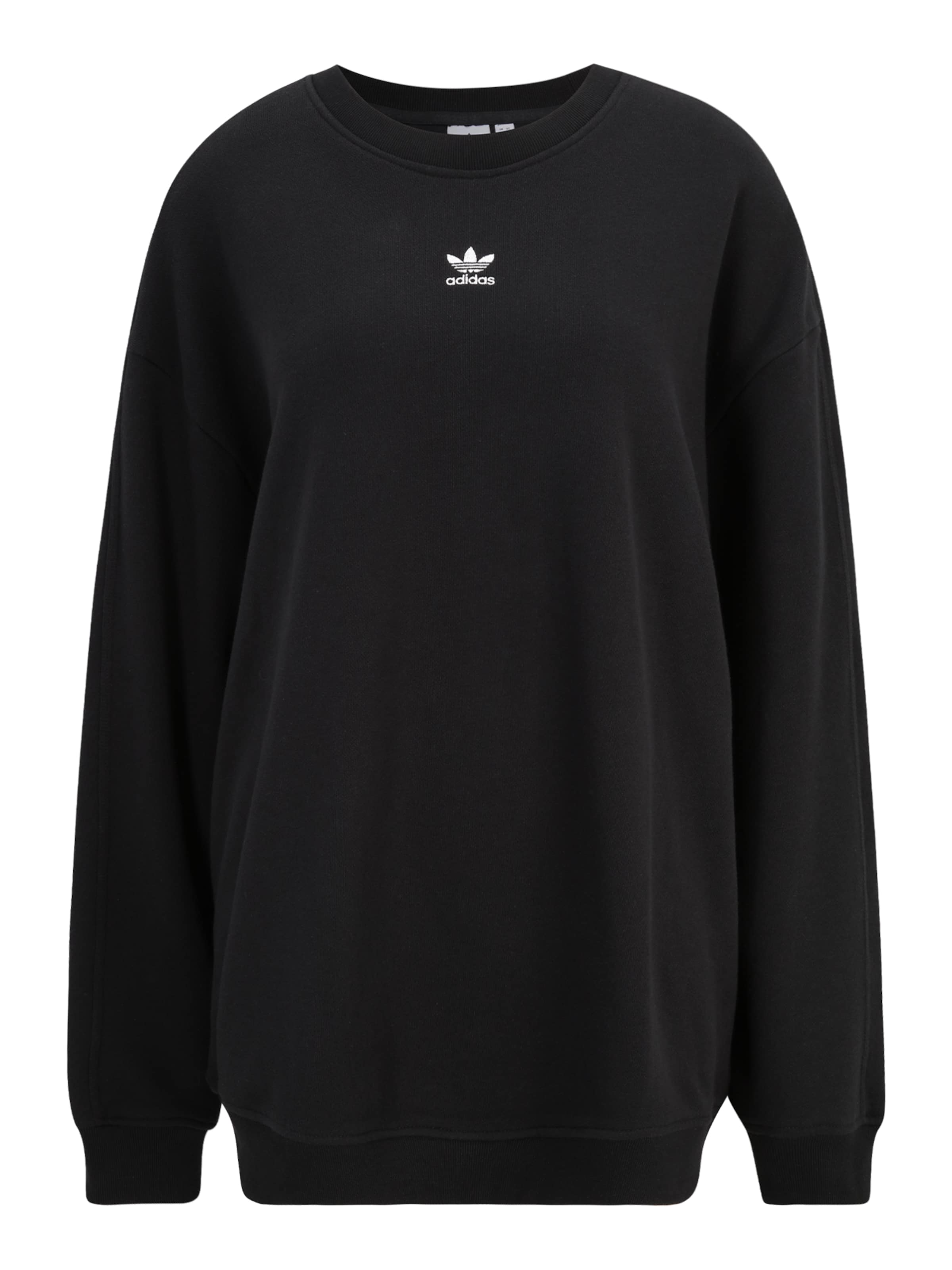 ADIDAS ORIGINALS Sweatshirt 'Essentials' in Black: front