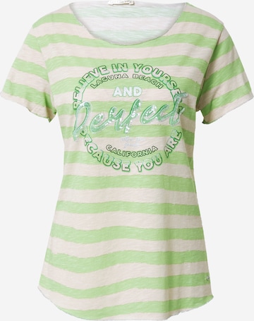 T-shirt 'LAGUNA' Key Largo en vert : devant