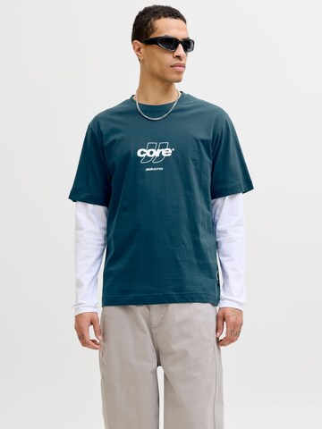 JACK & JONES Shirt 'JCOClub' in Blue: front