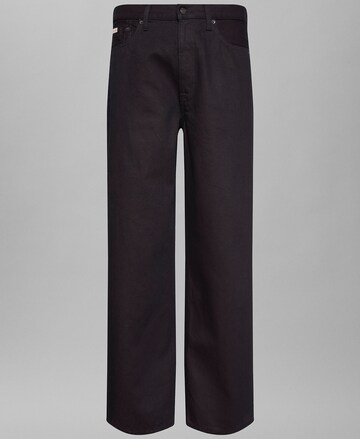 Calvin Klein Jeans Wide Leg Jeans in Schwarz: Vorderseite