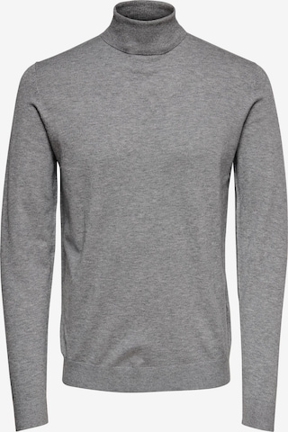 Pull-over 'Wyler' Only & Sons en gris : devant