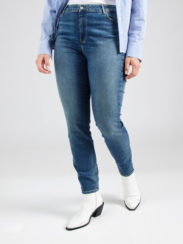 Regular Jean Tommy Hilfiger Curve en bleu : devant