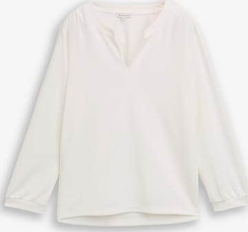 TOM TAILOR Tričko - Biela: predná strana