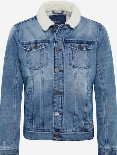 BLEND Prehodna jakna | moder denim / volneno bela barva, Prikaz izdelka