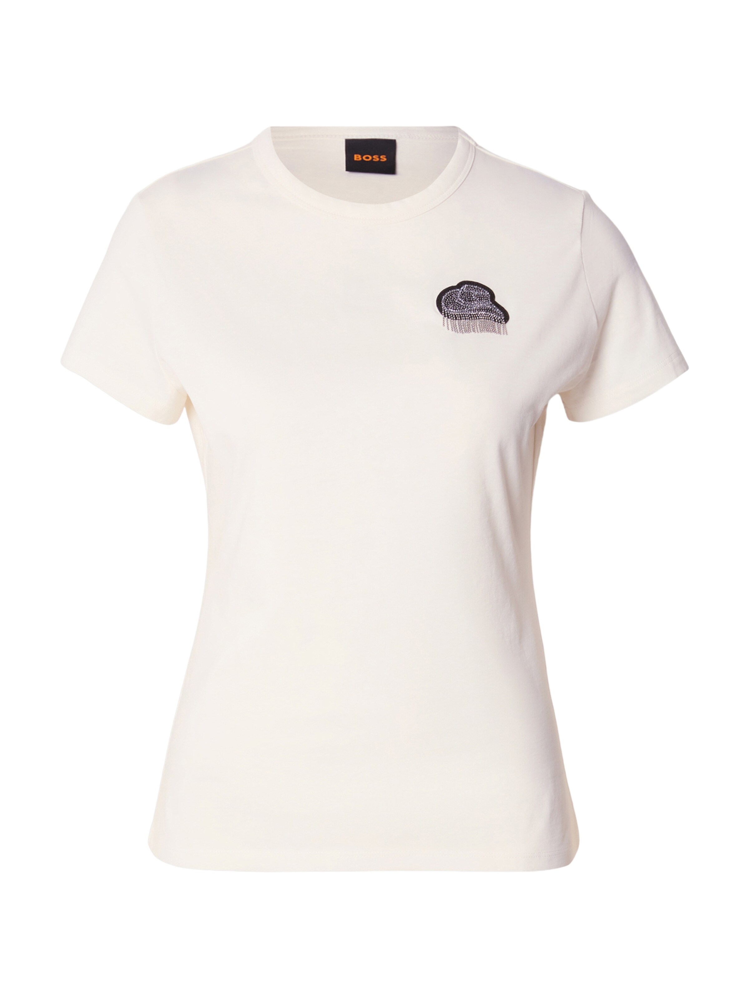 BOSS - Camisa 'C_Endora_1' em branco: frente