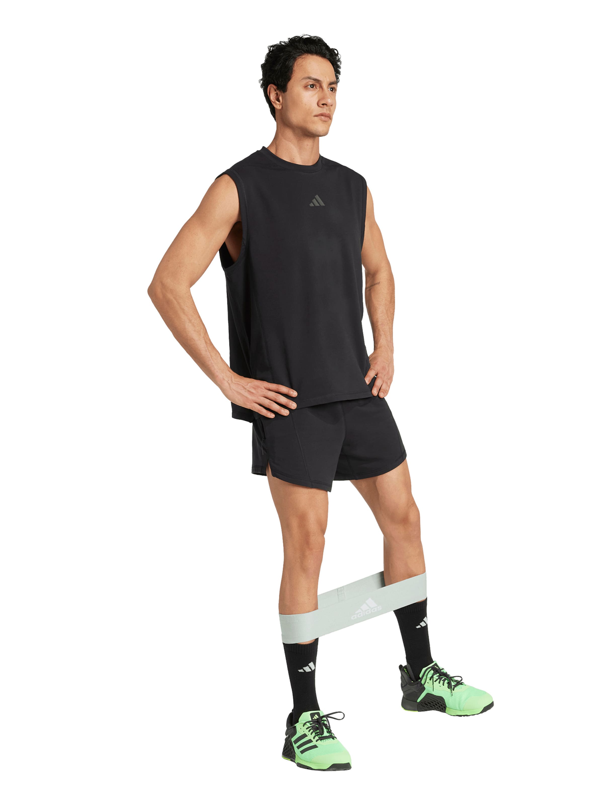 ADIDAS PERFORMANCE Regular Sportbyxa 'D4T' i svart