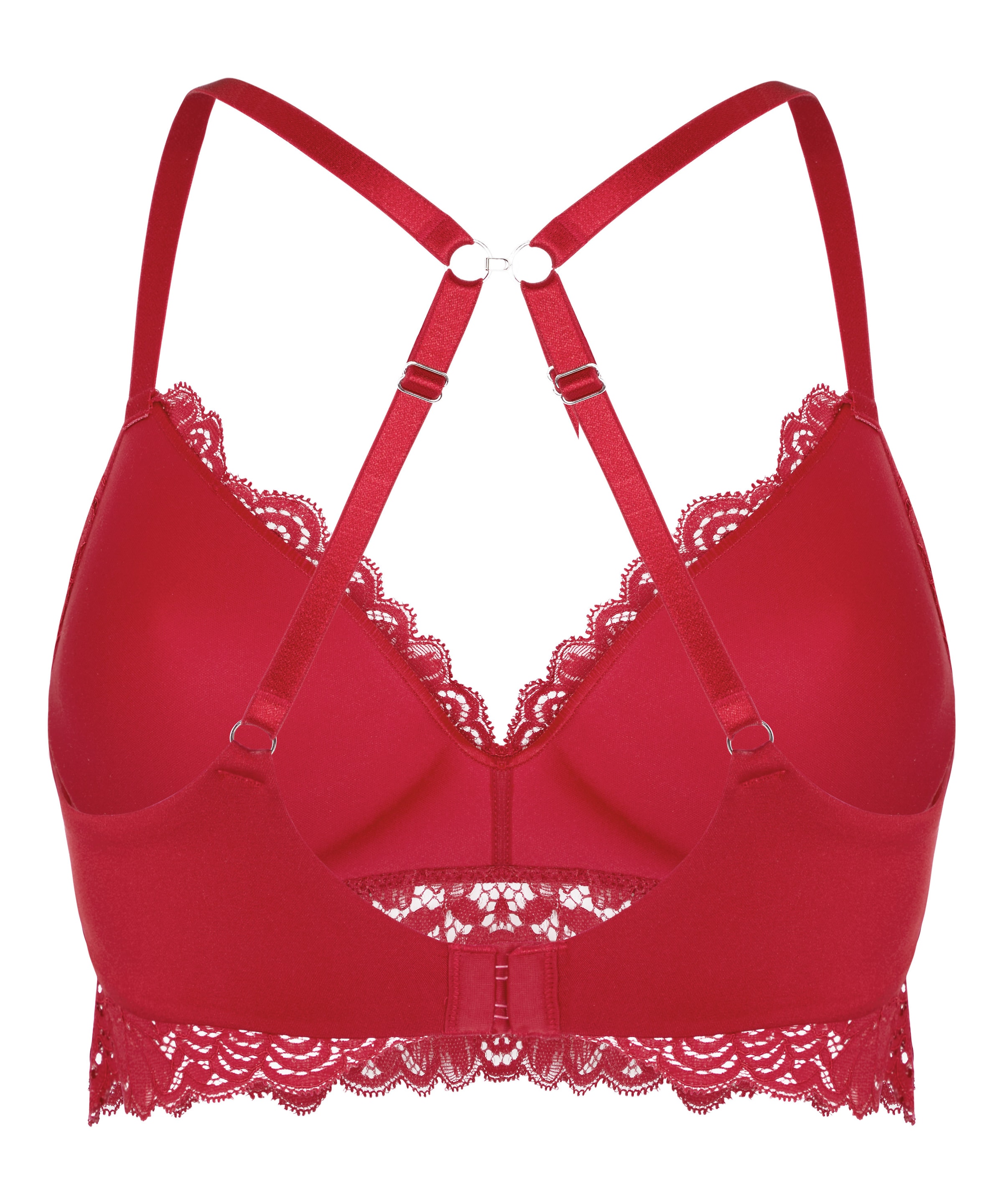 Hunkemöller Бюстгальтер под футболку Бюстгальтер 'Andrea' в Красный