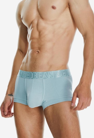 SEOBEAN Boxer shorts 'Solid' in Blue: front