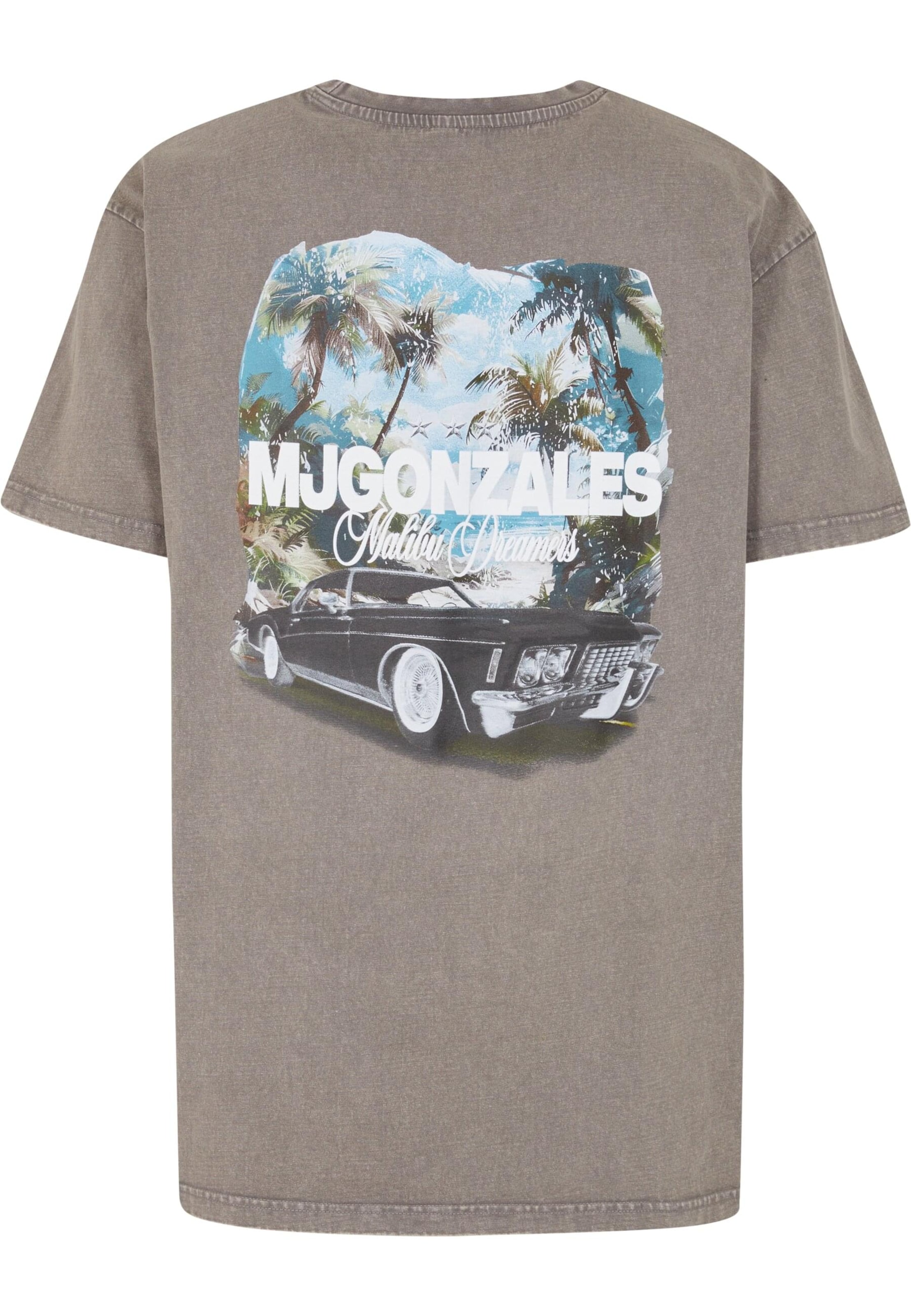 Tricou 'Malibu Dreamers' de la MJ Gonzales pe gri