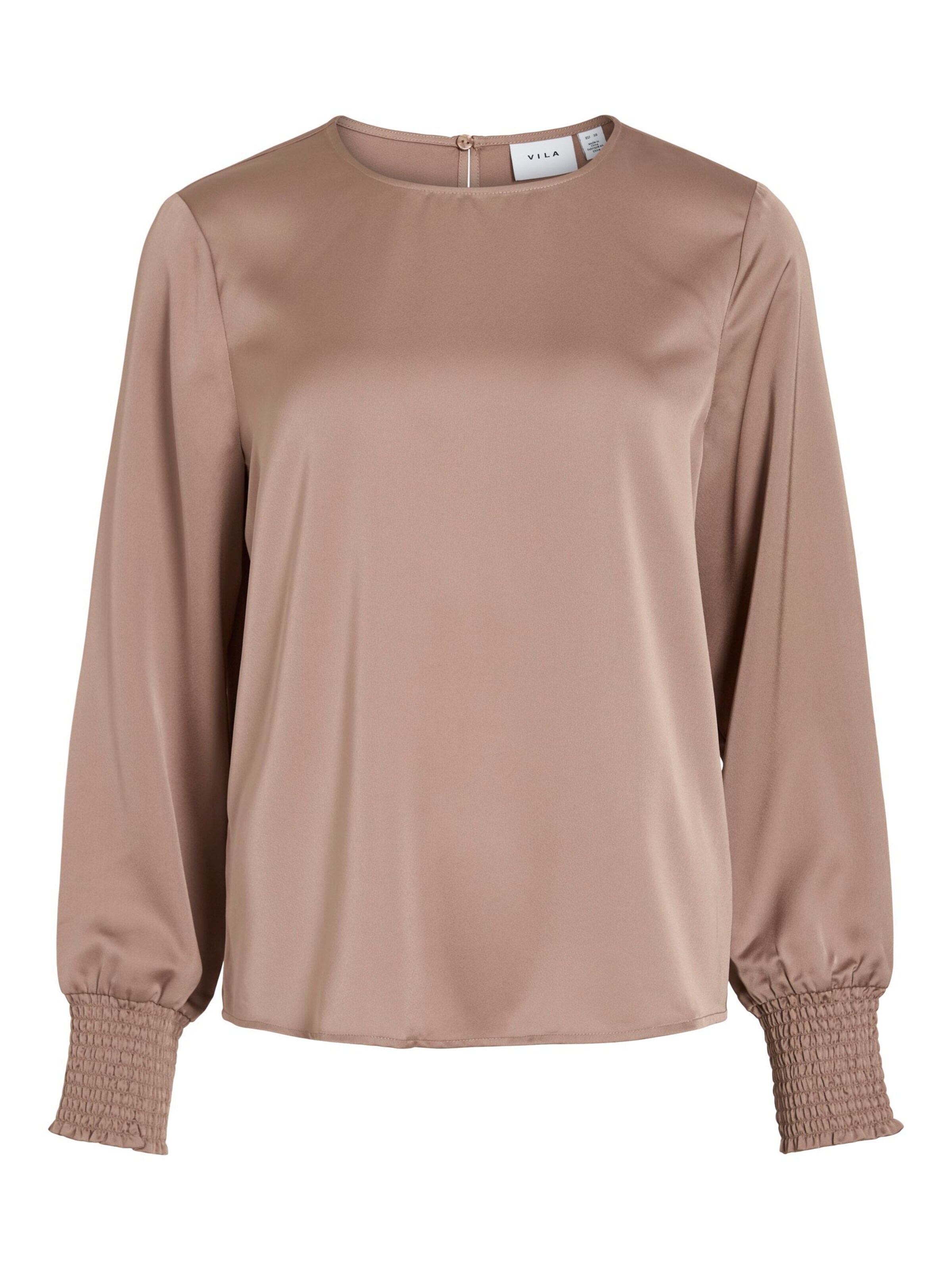 VILA Blouse 'VIEllette' in Brown: front