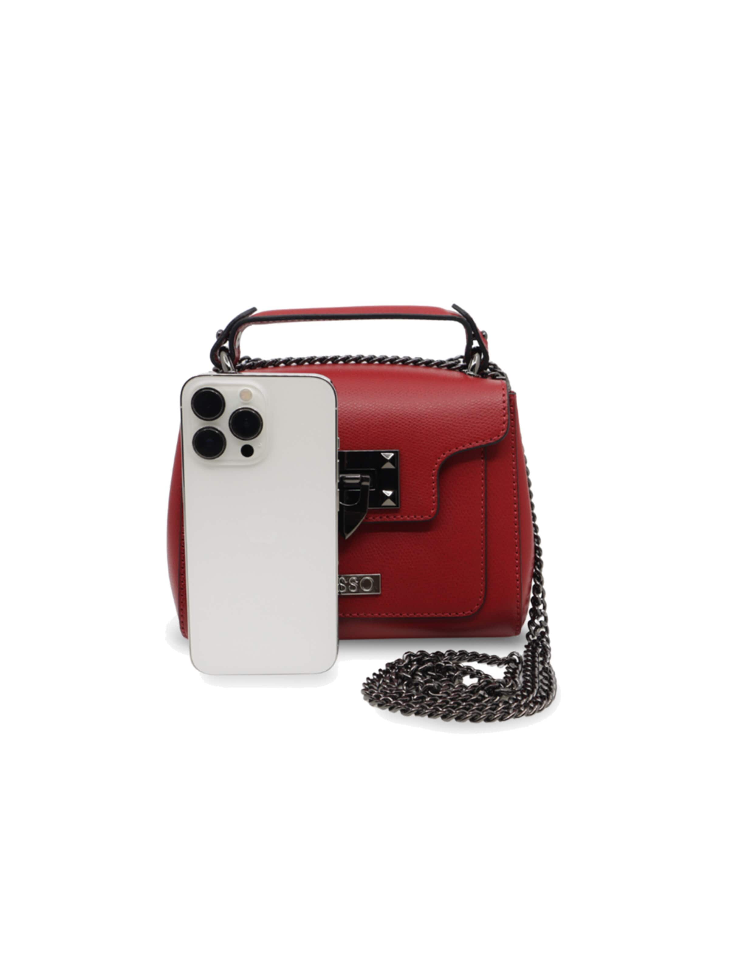BESSO Handbag 'Anima Forte' in Red