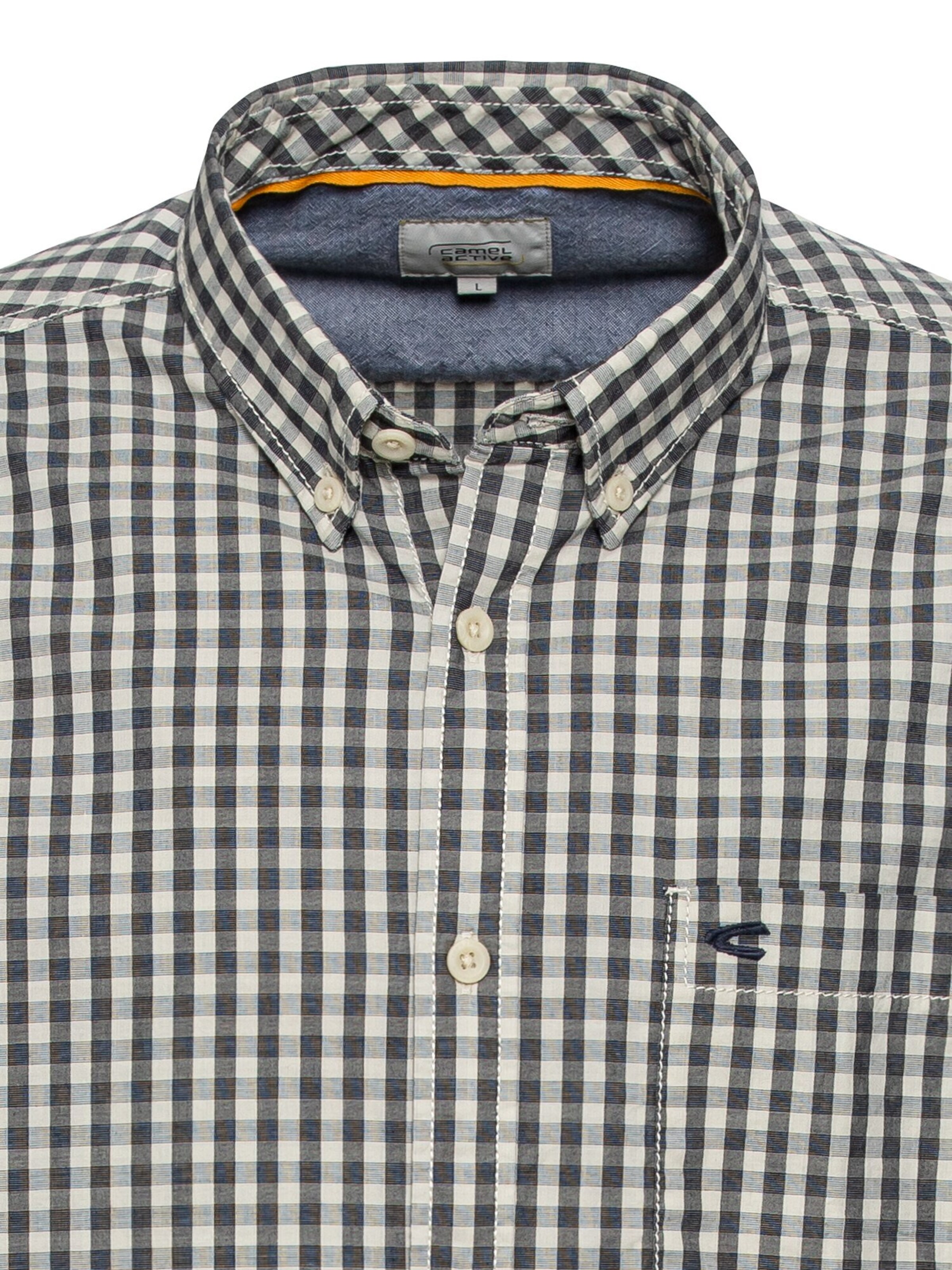 CAMEL ACTIVE Regular Fit Hemd in Grau