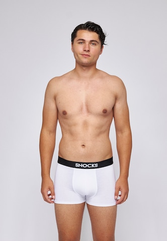 SNOCKS Boxer shorts in Grey: front