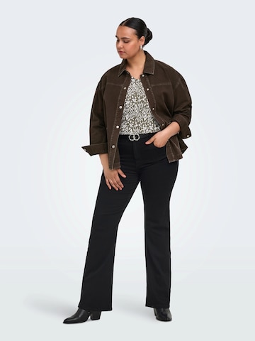 Veste mi-saison ONLY Carmakoma en marron