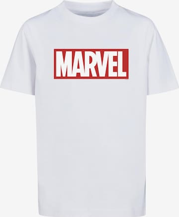 ABSOLUTE CULT Shirt 'Marvel Comics' in White: front