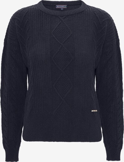 Felix Hardy Pull-over en bleu marine / rouge foncé / argent, Vue avec produit