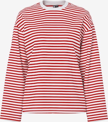 T-shirt 'PCSadie' PIECES en rouge : devant