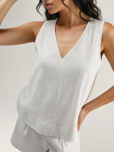 Completo pantalone in 34 Hiccup di colore bianco, Visualizzazione prodotti