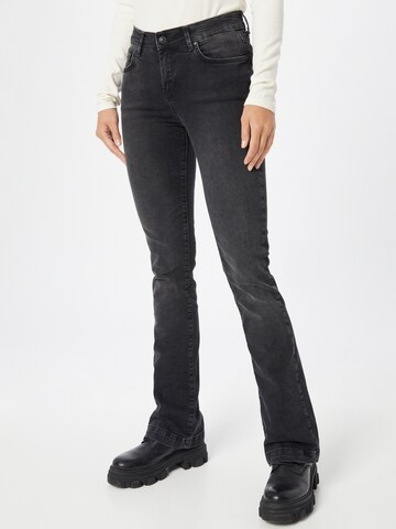 Bootcut Jeans 'Fallon' de la LTB pe negru: față