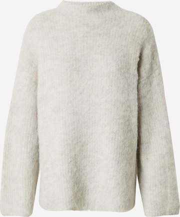 PIECES Pullover 'PCMALA' in Grau: Vorderseite