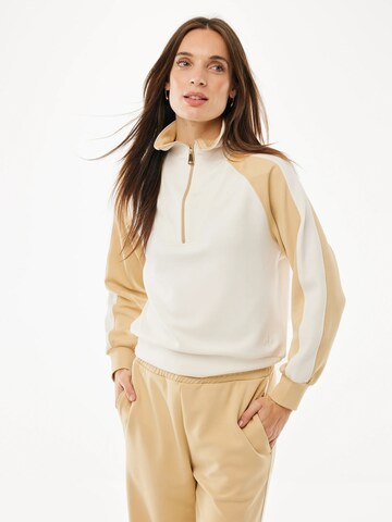Sweat-shirt MEXX en beige : devant