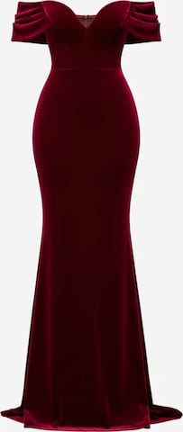 GODDIVA Dress in Red: front