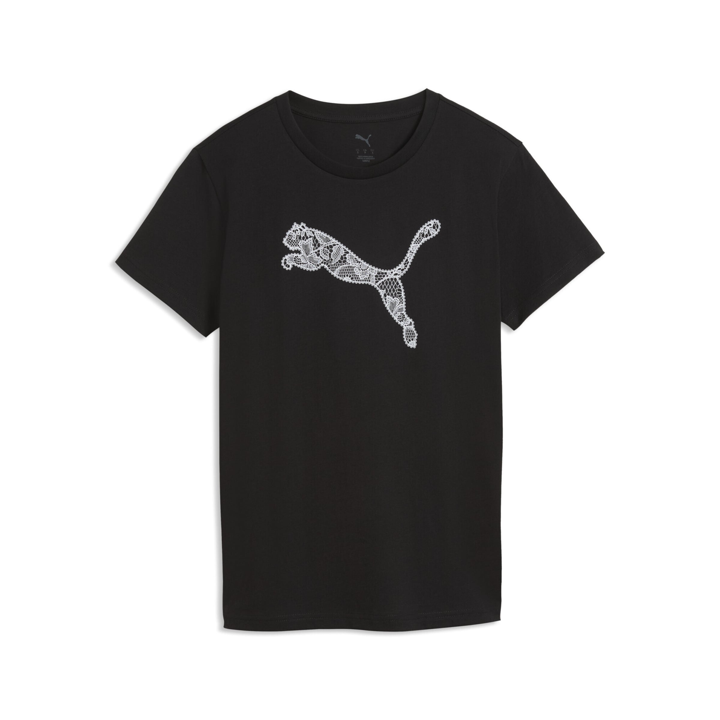 T-shirt PUMA en noir : devant