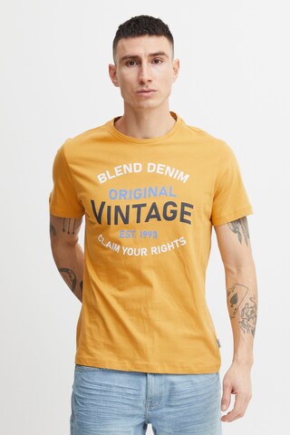 BLEND - Camisa em amarelo: frente