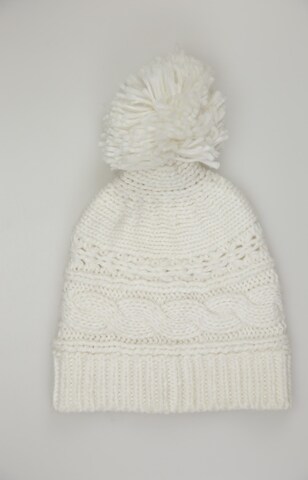 HOLLISTER Hat & Cap in One size in White: front