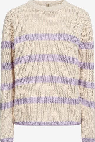 Pull-over Soyaconcept en violet : devant